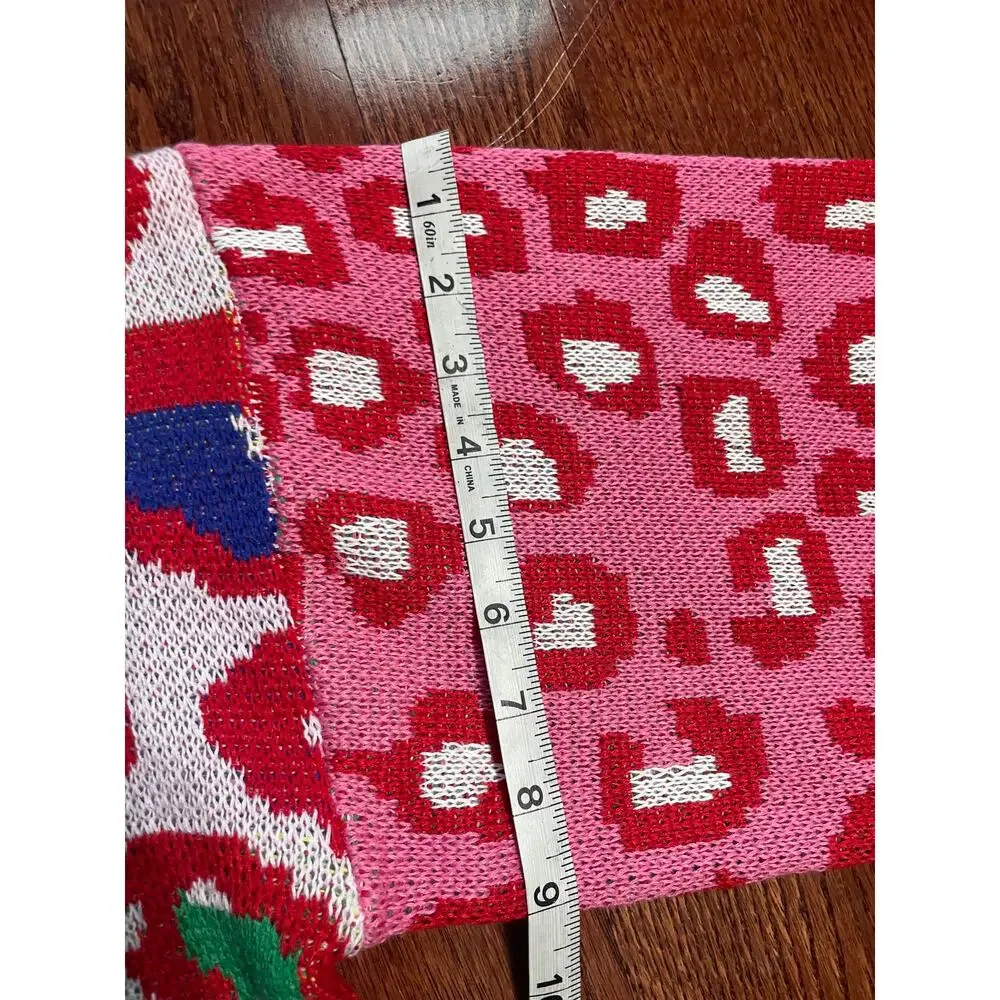 NWT SEE and BE SEEN Multi Colored Animal Print Size SM